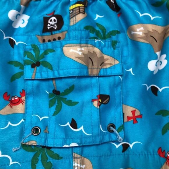 Pirate Swim Short Set Size 12 months - Picture 9 of 11